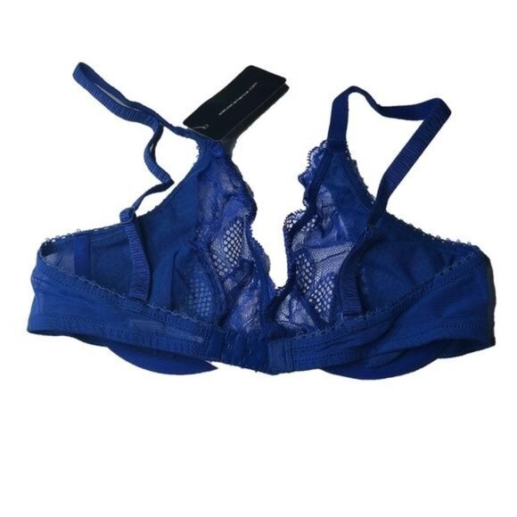 Wacoal Blue Underwire Lace Bra - Picture 5 of 5